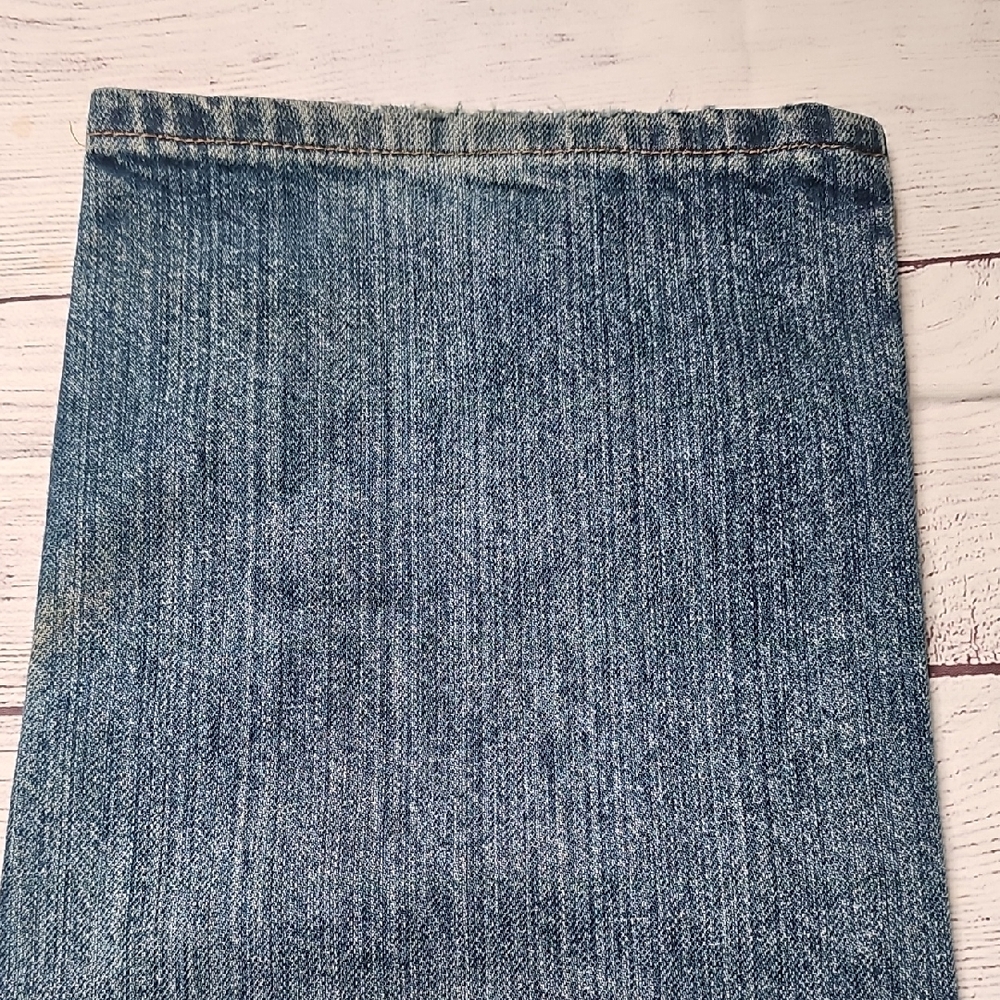 Carhartt 40x32 Blue Straight-Leg Jeans with Classic Fading - Picture 5 of 16